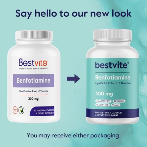 Benfotiamine 300mg 180 Vegetarian Capsules C1172