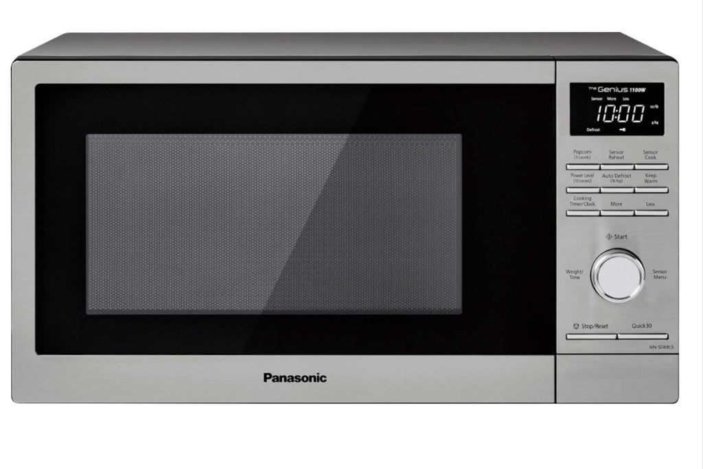 1100W Countertop Microwave Oven - Stainless Steel I386