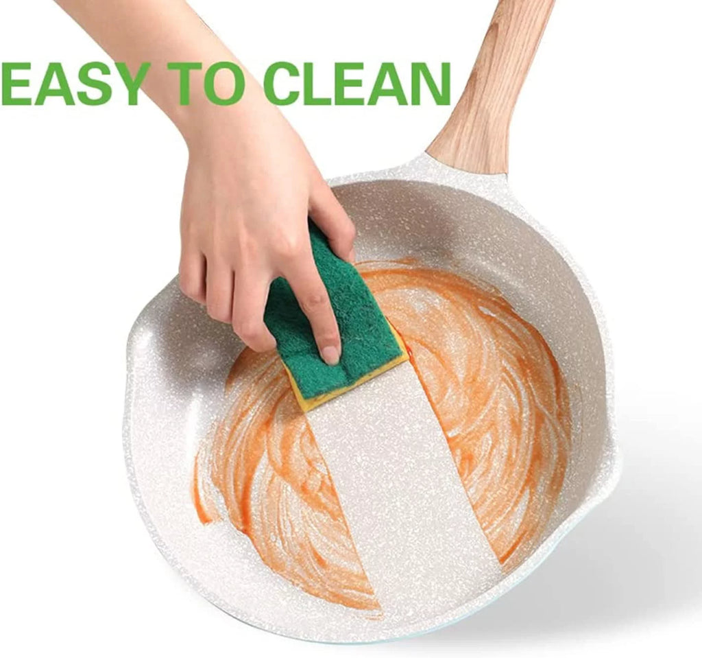 12-Piece Nonstick Granite Cookware Set P92136