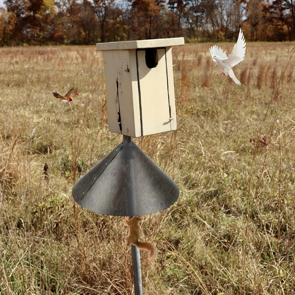 2 Pack Squirrel Baffle Accessory for Bird Feeder Pole N241