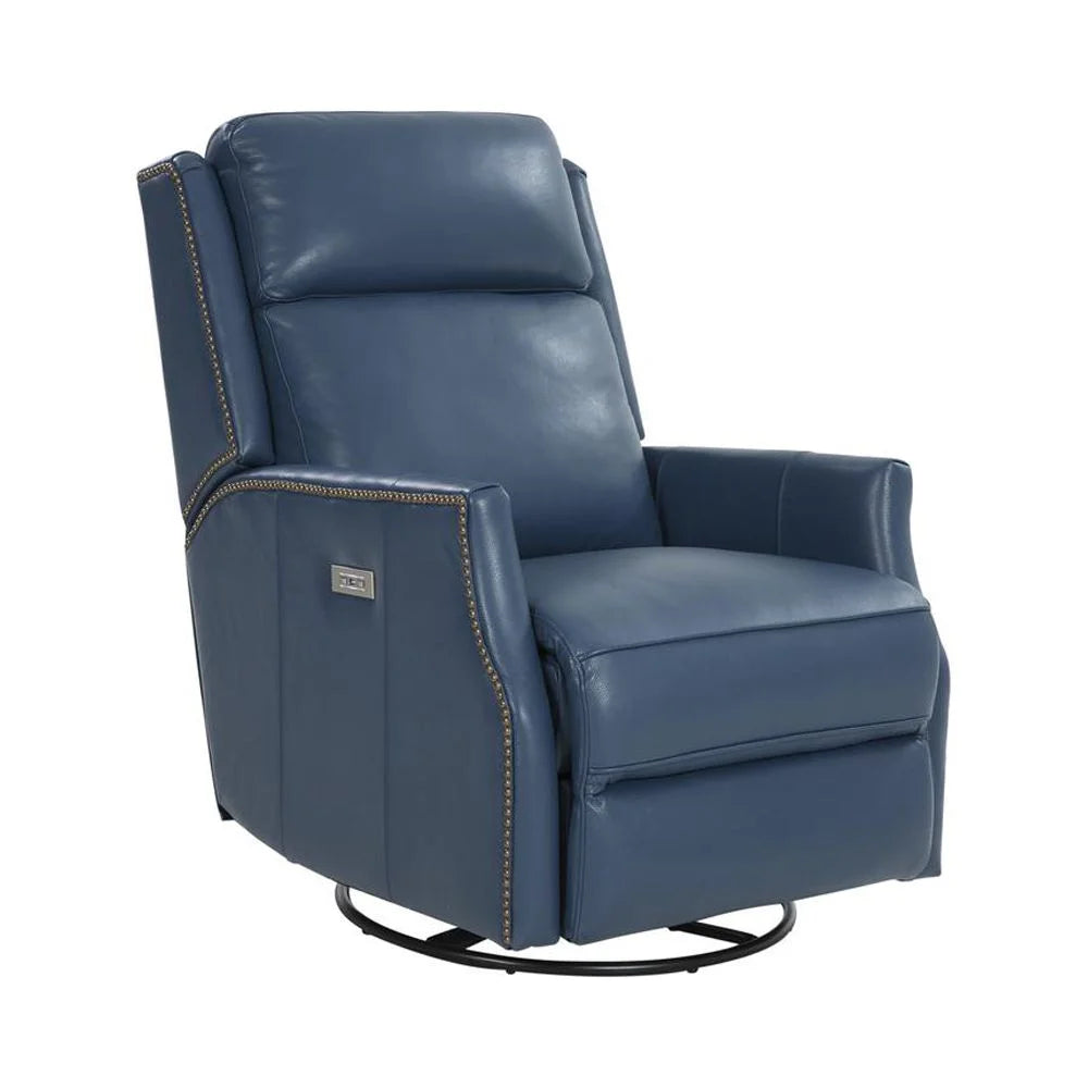 Swivel Glider Recliner with Power Recline and Power Head Rest G7665
