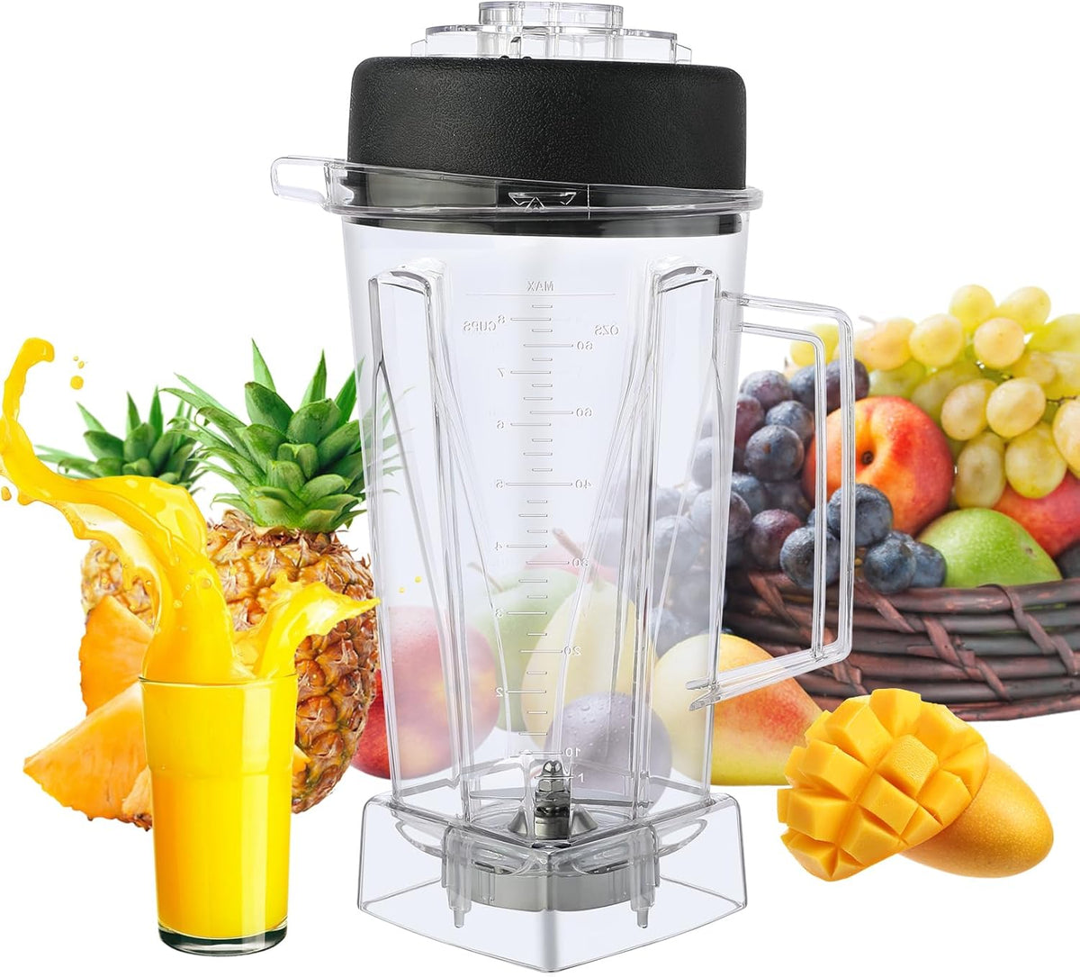 64 oz Blender Pitcher with Blade and Lid S61673