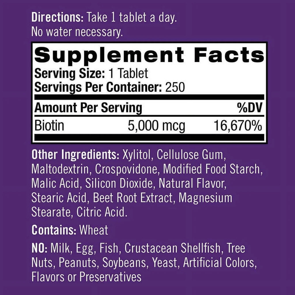 5,000 mcg Strawberry Flavor Fast Dissolve Tablets O9982
