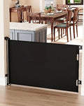2 Pack Retractable Mesh Baby Gate 33" Tall Extends to 55" Wide White F58740