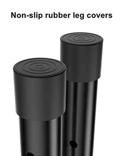 4 Pack Adjustable Metal Table Leg Extenders for Folding Tables, 3.6"/5.23"(7.8in) U2707