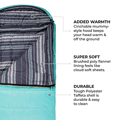 0 Degree Sleeping Bag with Compression Sack Z236933