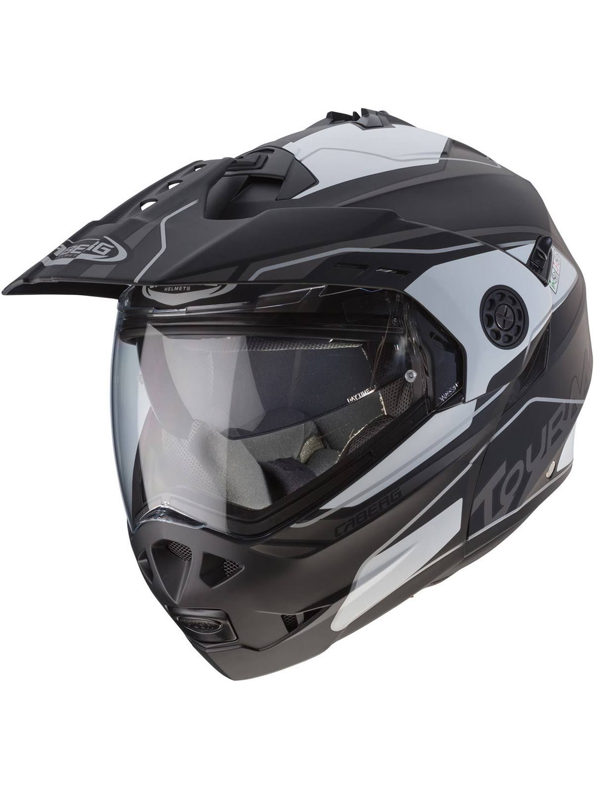 Black Tourmax Motorcycle Helmet F780860