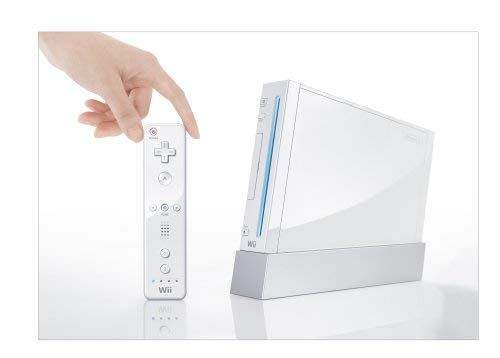 White Wii Console D8736