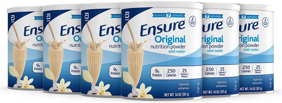 Vanilla Balanced Nutrition Powder 14 Ounces Value Pack of 6 C670