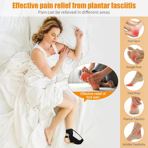 Plantar Fasciitis Night Splint Sock Black (Small) C489
