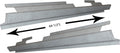 Outer Rocker Panels (Pair) for Jeep Grand Cherokee 4dr X57829