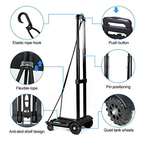 Black Folding Hand Truck S752772