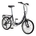 Black 20" Folding Bike R664