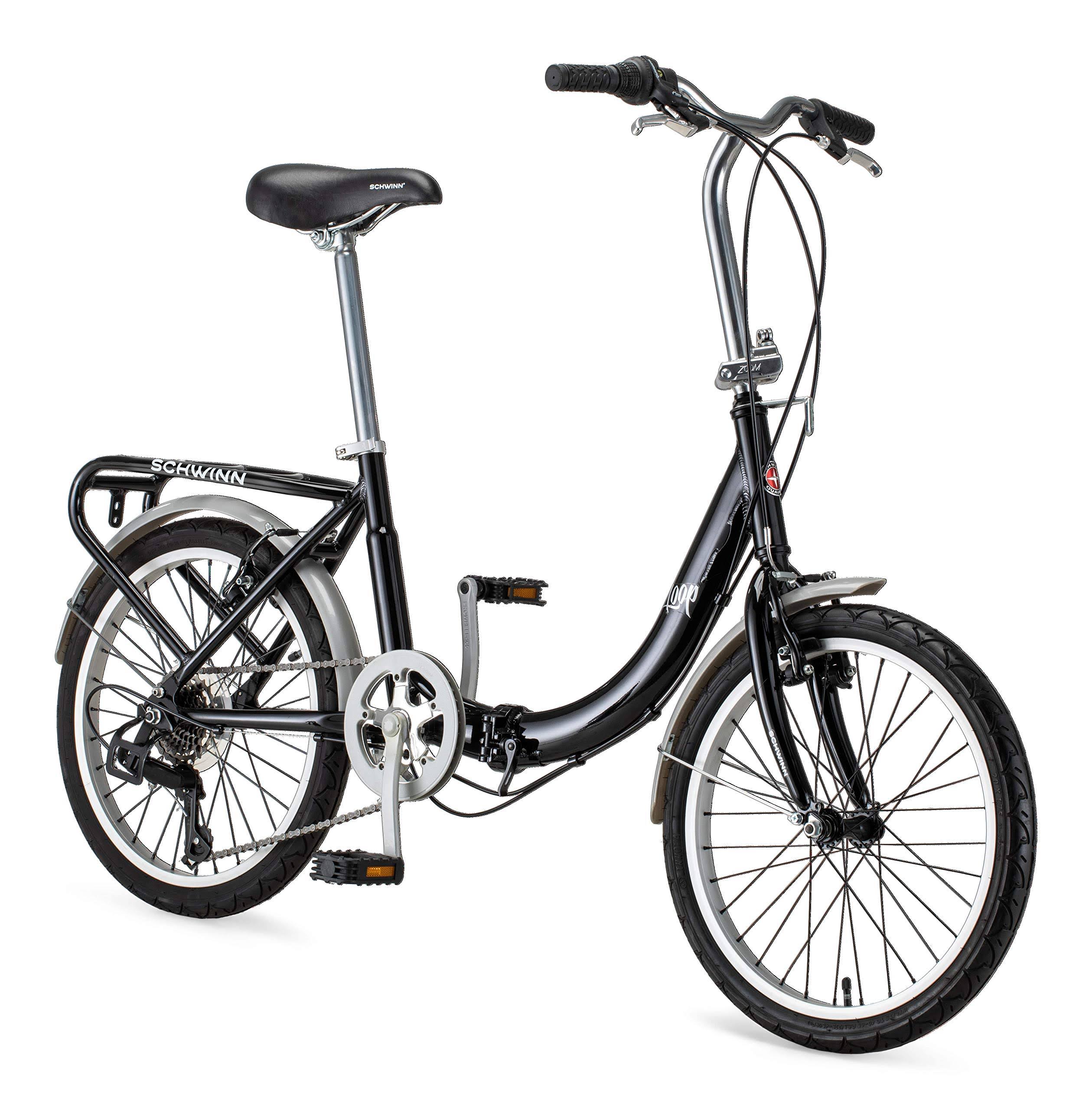 Black 20" Folding Bike R664