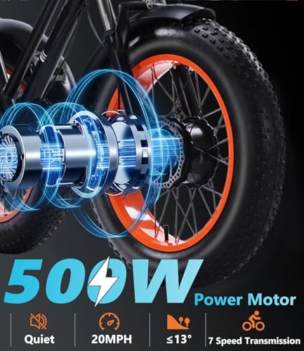 Electric Tricycle with 500W Motor, 20"x4.0" Fat Tire, 48V15Ah Battery L5718