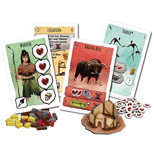 Cooperative Board Game for 2-4 Players, Ages 10+, 45-60 Minute Playtime O1117
