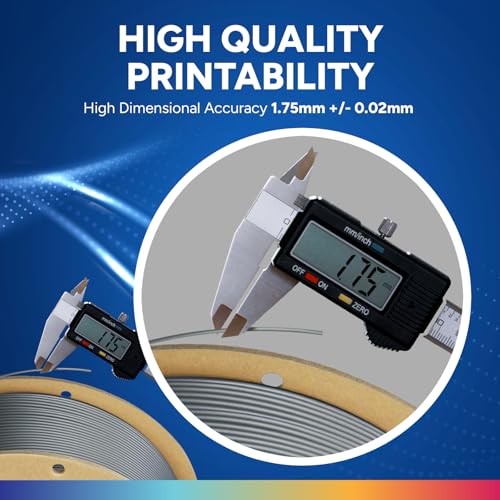 Black PLA Plus Filament 1.75mm 1kg Z405