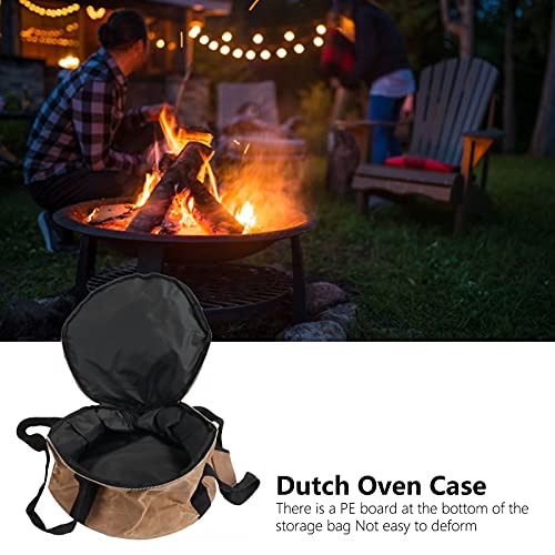 Canvas Portable Dutch Oven Storage Bag (Black) N988