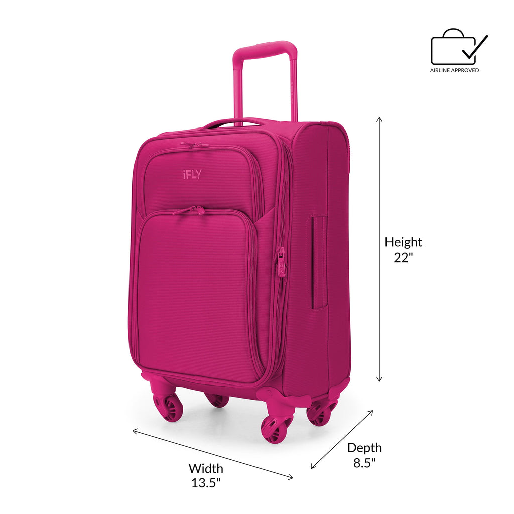 Fuchsia 20" Carry-on Luggage I11385