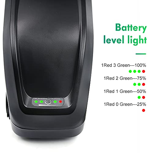 36V 13AH Lithium Ebike Battery Pack with Charger and BMS Q424