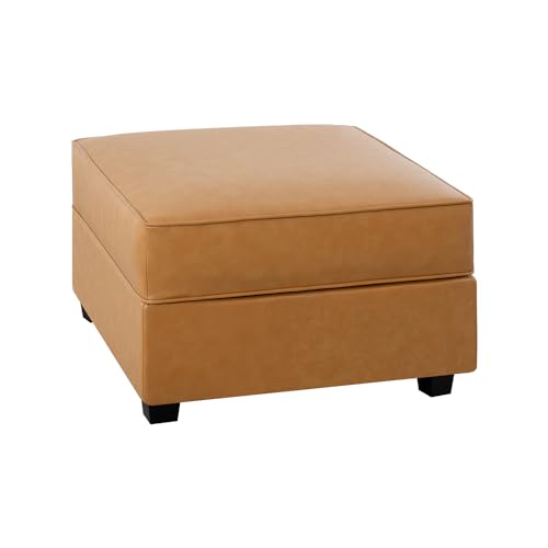Caramel Square Ottoman Storage Footrest G732481