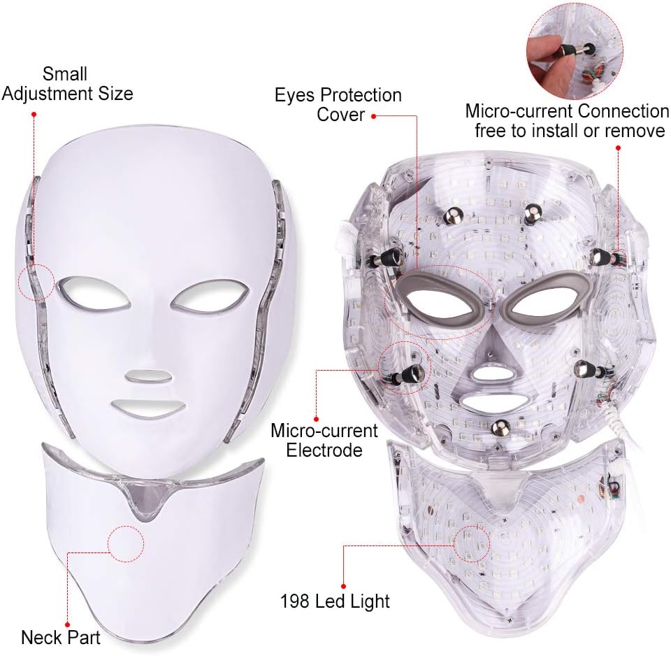 7 Colors Face and Neck with Micro-Current Function A754589