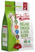 Organic Chicken & Liver Recipe Dry Cat Food, 7 lb bag Z45434