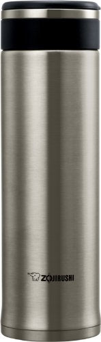 Stainless Steel Travel Mug, 12-Ounce, Black T62444