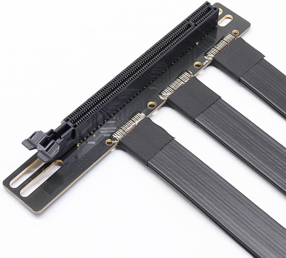 PCI-E 4.0 x 16 Vertical GPU Mount Cable 25CM W600897
