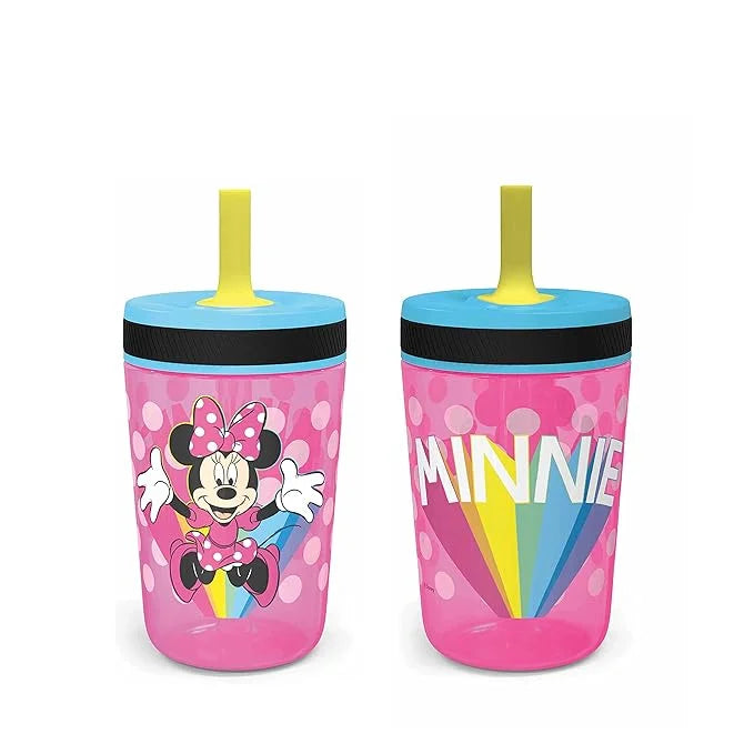 15 oz Leak-Proof Plastic Tumbler with Straw K62152