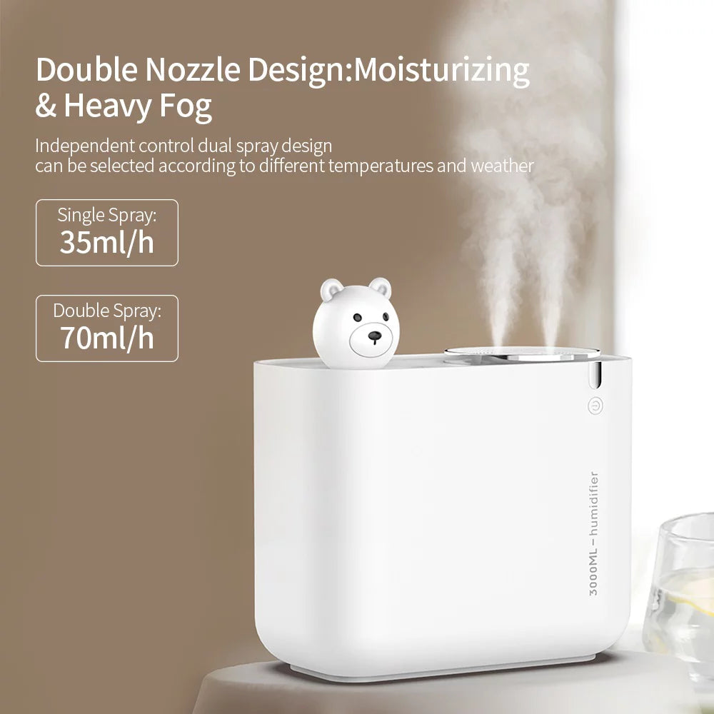 3L Ultrasonic Cool Mist Humidifier R1227