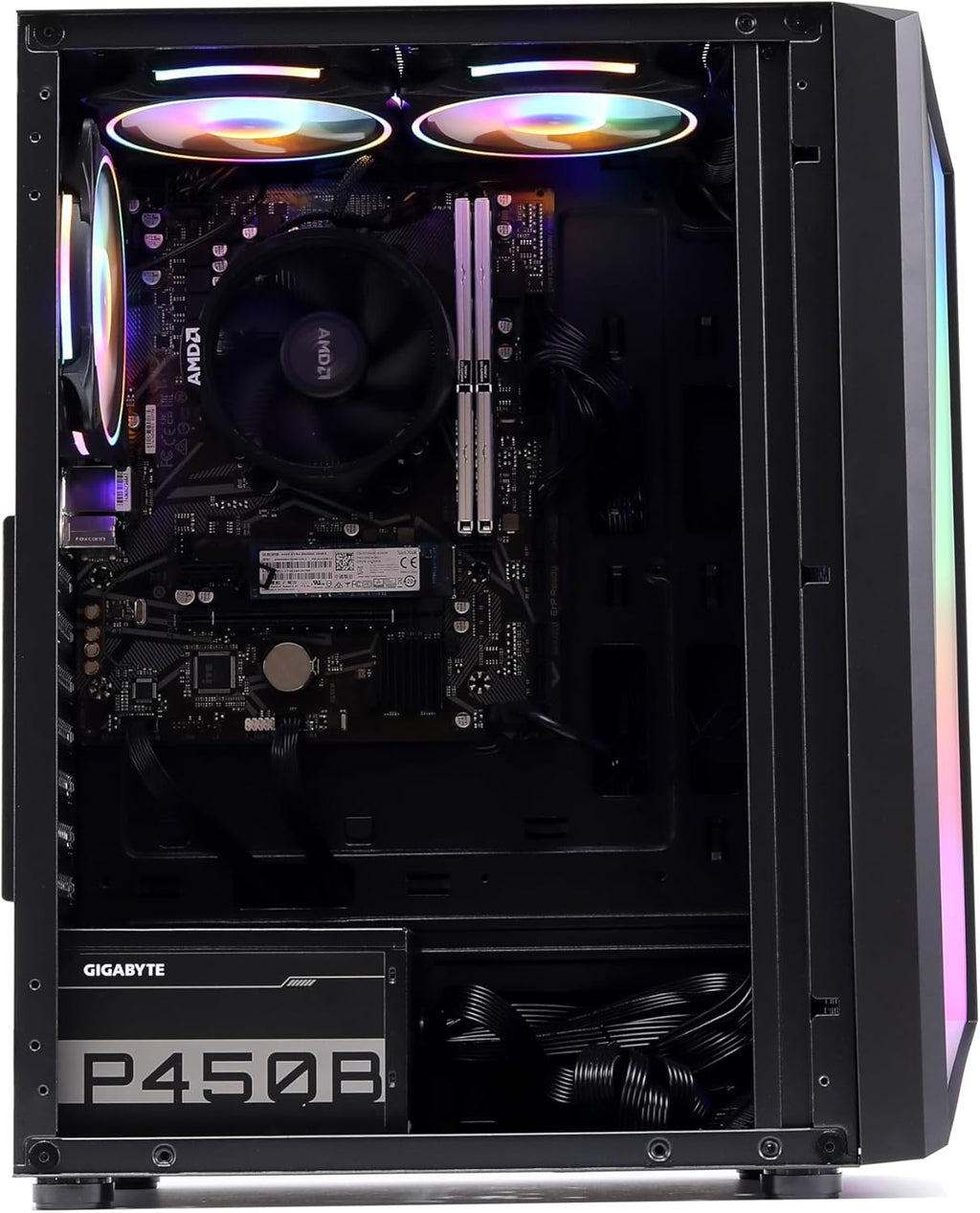 AMD Ryzen 5 8500G 16GB DDR5 1TB SSD Gaming Desktop PC L734
