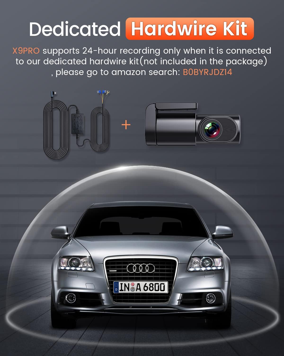 2.5K Car Dash Cam with Night Vision X963157