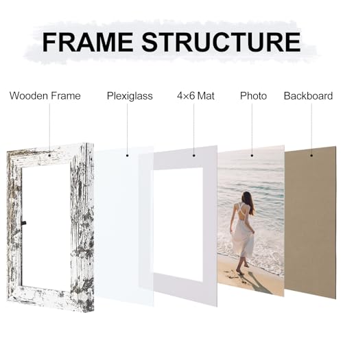 Black 5x7 Picture Frames Set of 9 I4371