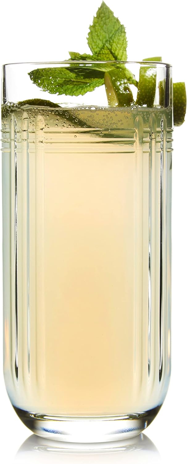 12 ounce Set of 4 Highball Drinking Glasses M296