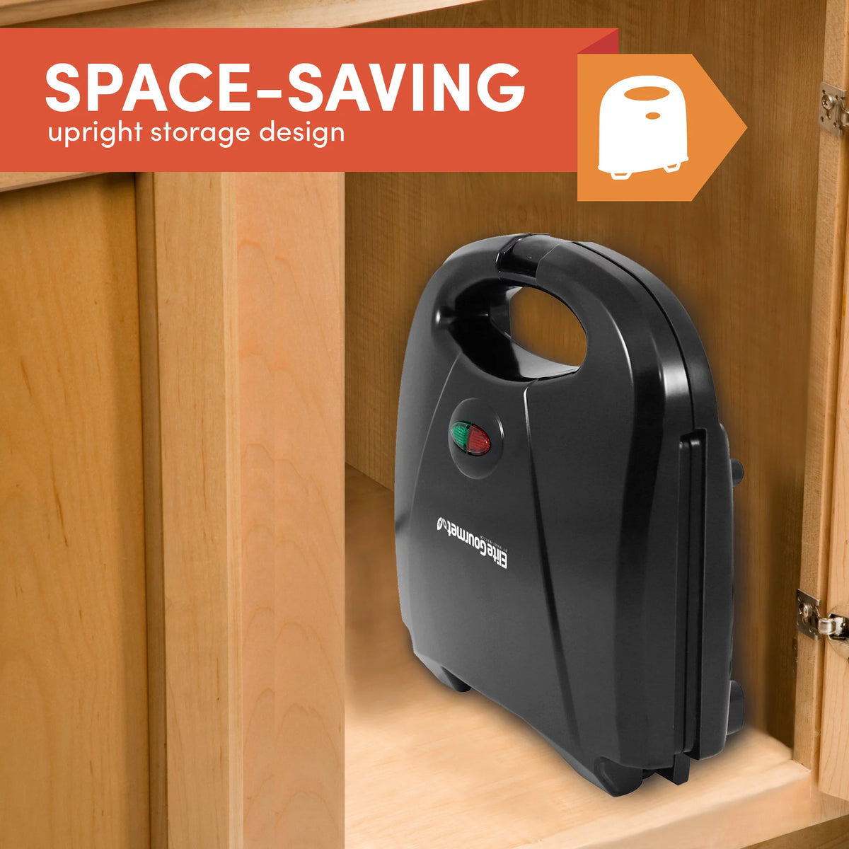 Black Sandwich Maker E73703