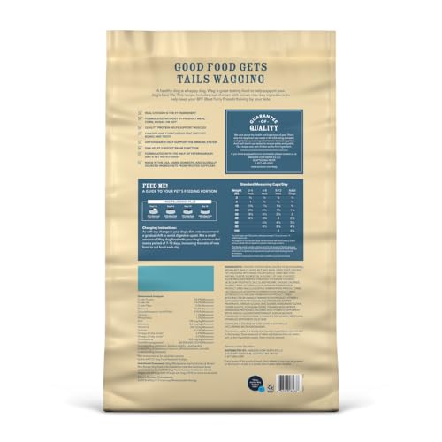 Dry Dog Food, Salmon and Brown Rice, 30 lb Bag K388