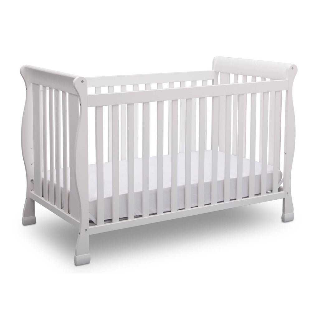 Bianca White 4-in-1 Convertible Crib I419
