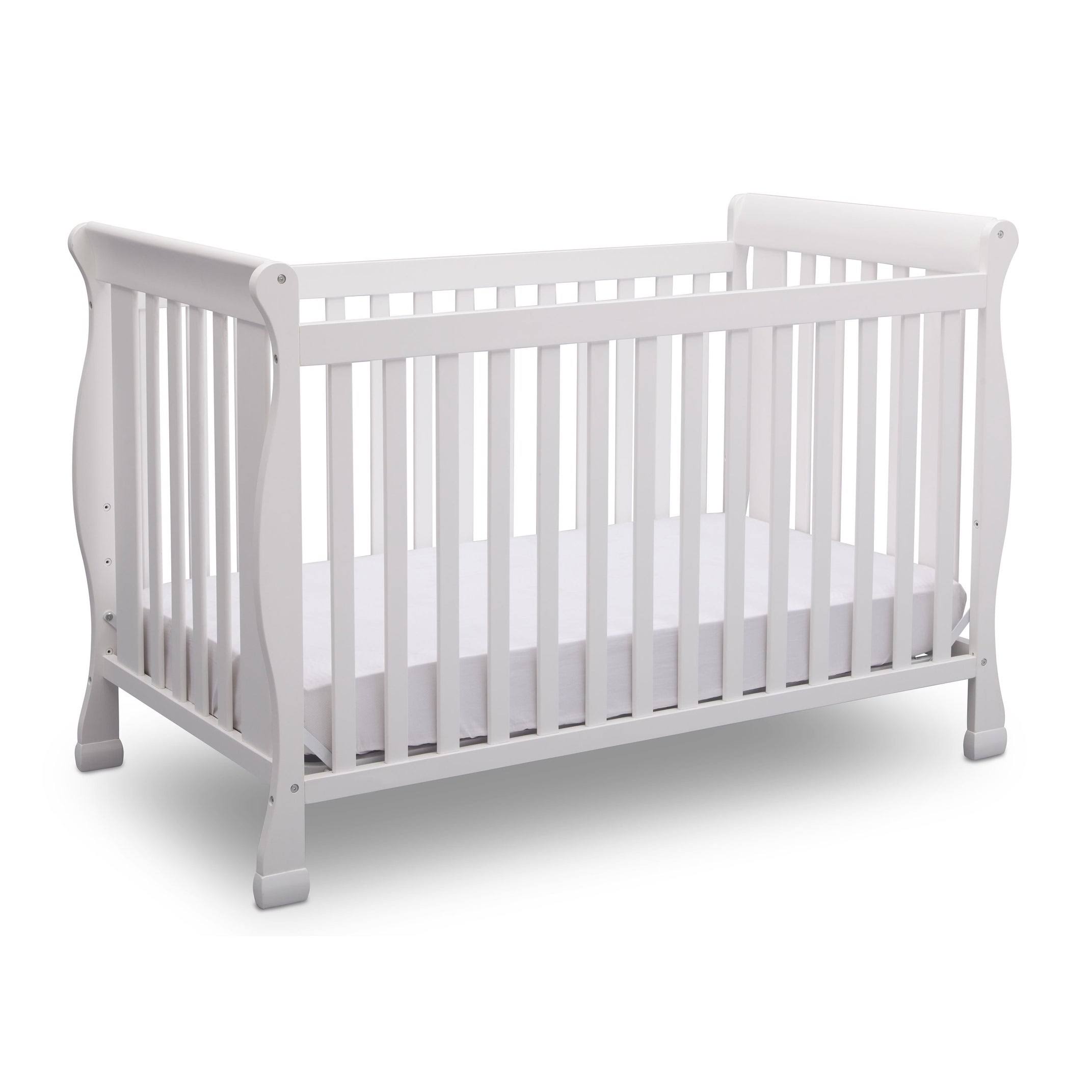 Bianca White 4-in-1 Convertible Crib I419