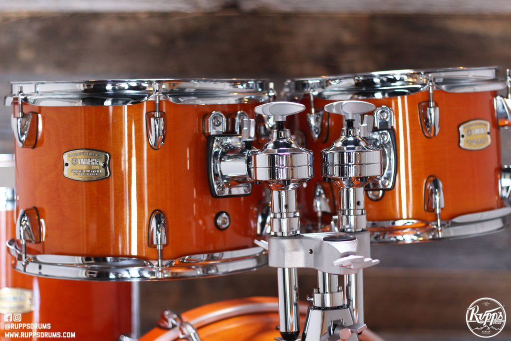 5-Piece Birch Shell Pack with 20x22 Bass Drum Honey Amber U711