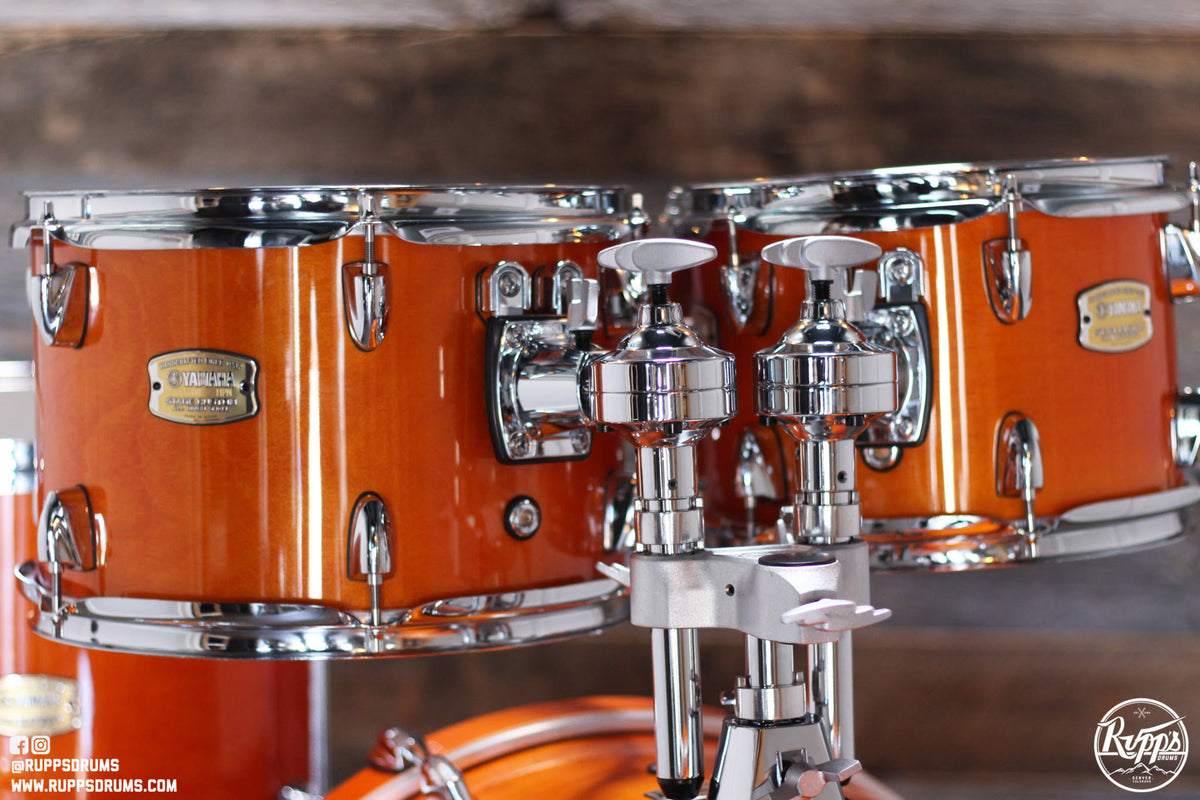 5-Piece Birch Shell Pack with 20x22 Bass Drum Honey Amber U711