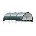 Green Powder Coated Corral Shelter N335