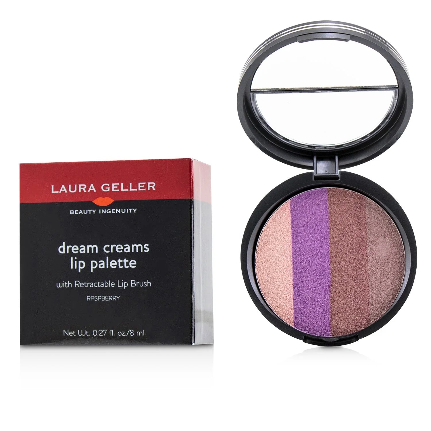 Dream Creams Lip Palette With Retractable Lip Brush 8ml E1229