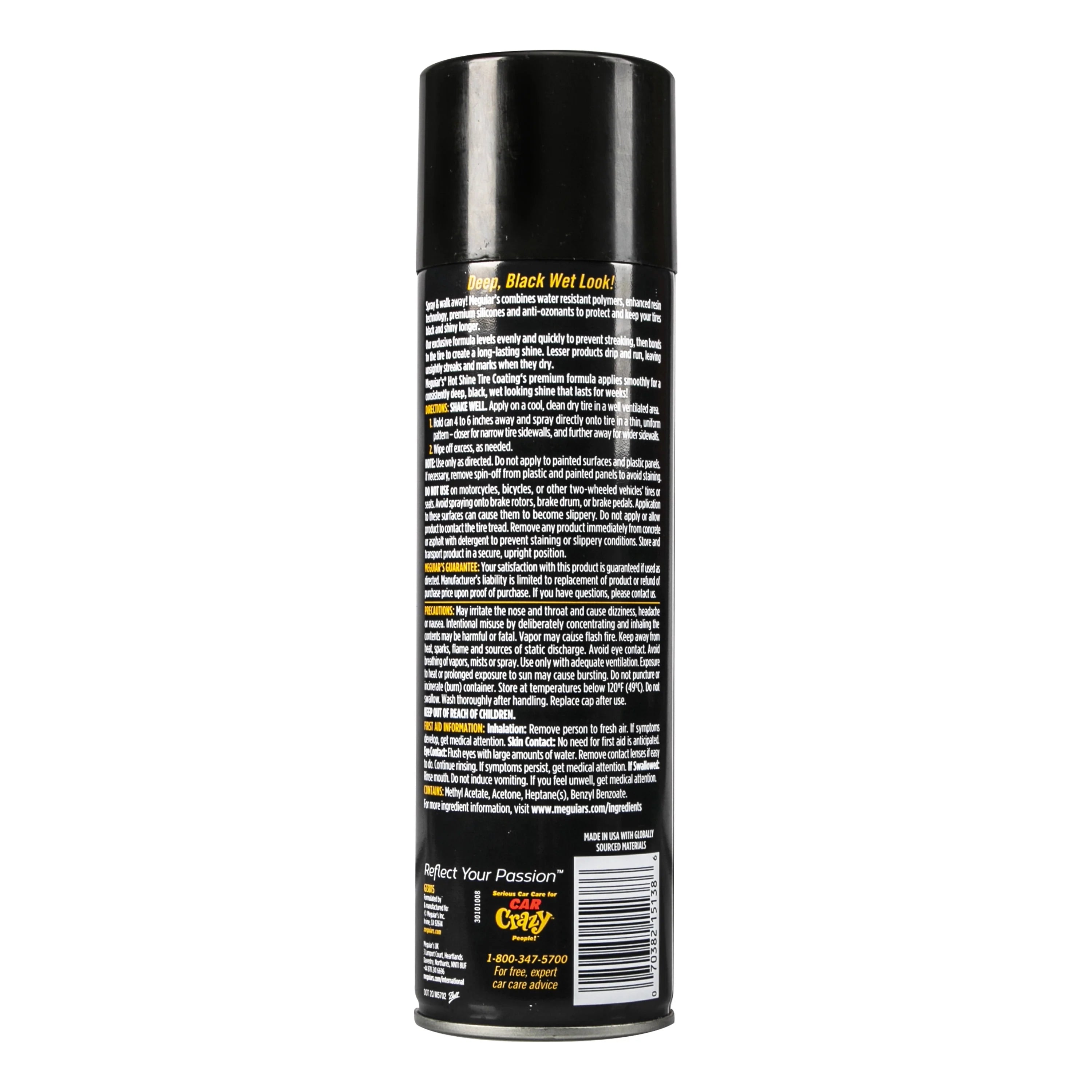 15 oz High Gloss Tire Coating Aerosol M228