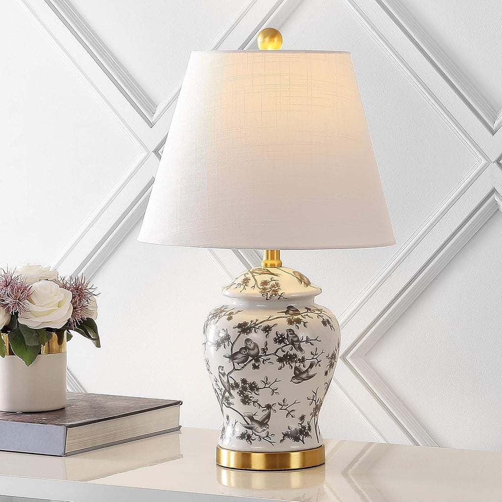 Blue/White Chinoiserie LED Table Lamp B5762
