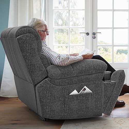 Super Oversized Lift Recliner with Massage and Heat S247