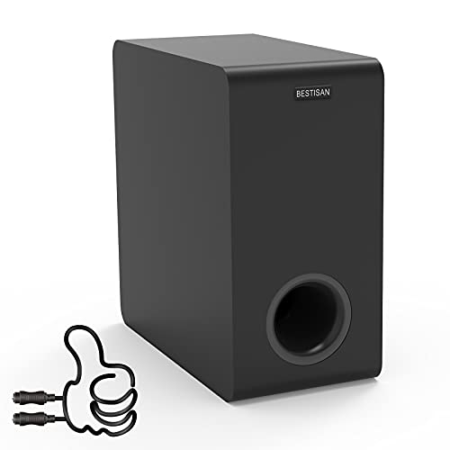 6.5" Active Powered Subwoofer in Black Y8348