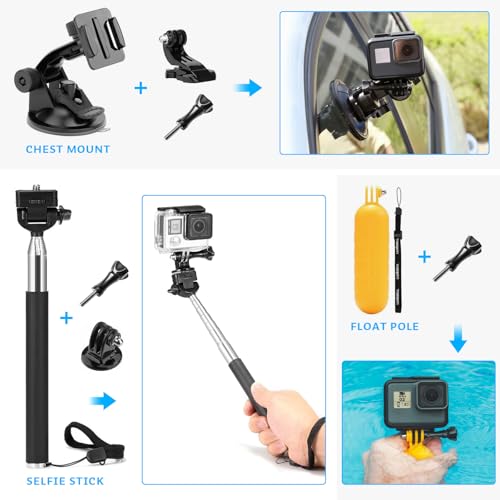 14-in-1 Accessories Kit for Action Camera W404877