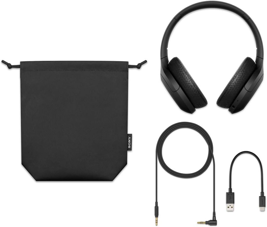 Black Wireless Noise-Canceling Headphones X563