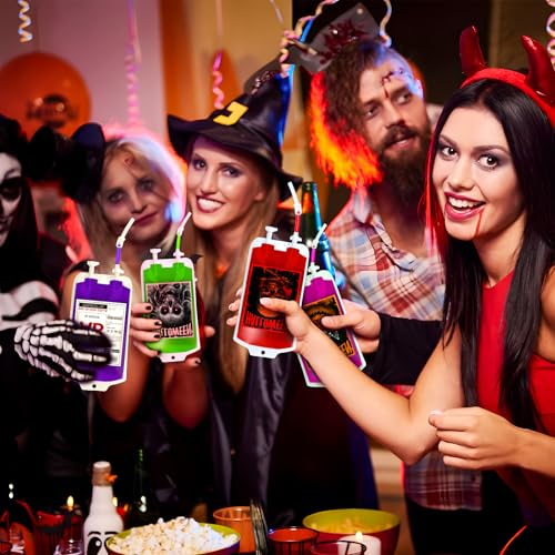 120 Packs Halloween Blood Bags for Drink Z3653